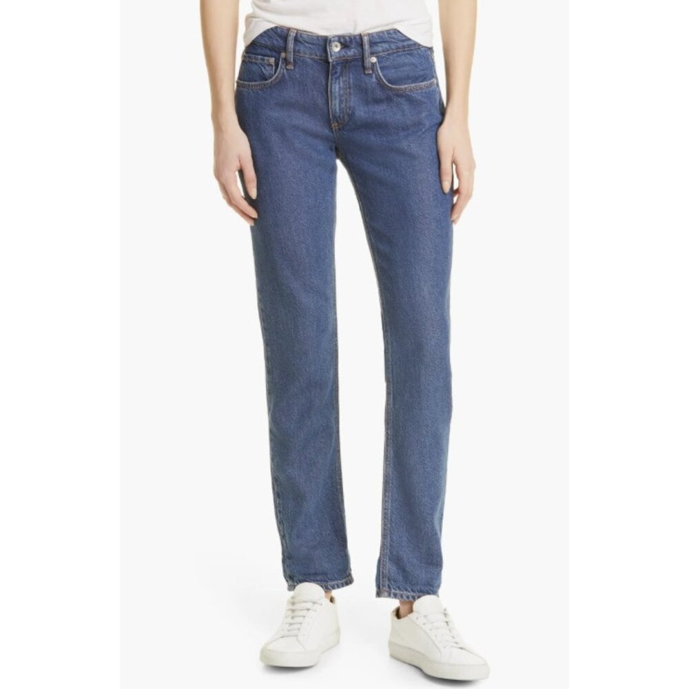 Rag & Bone New York Dre Featherweight Slim Boyfriend Jeans Lily ( 29 )